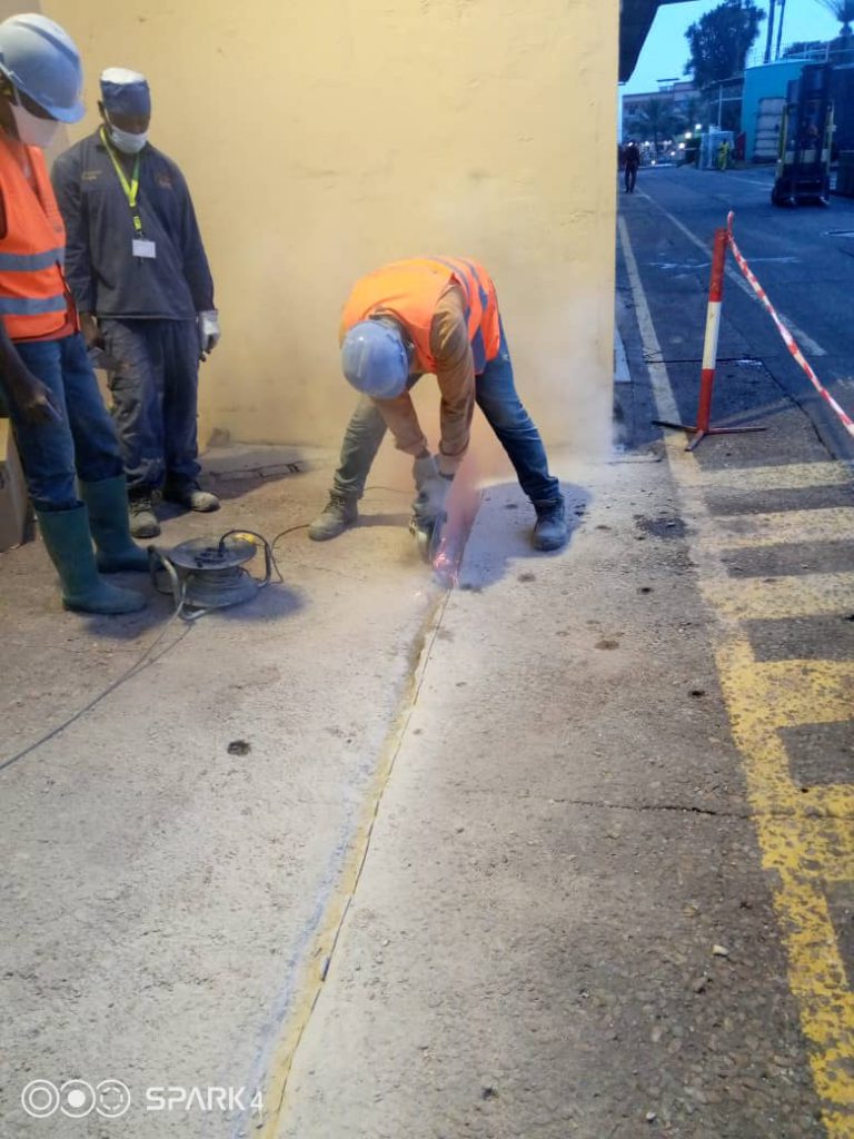 Sciallage du béton